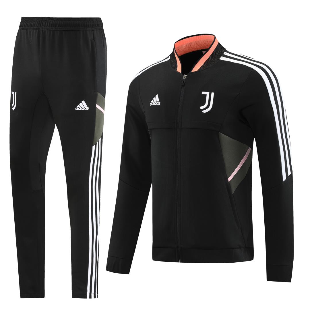 AAA Quality Juventus 22/23 Tracksuit - Black/White/Pink
